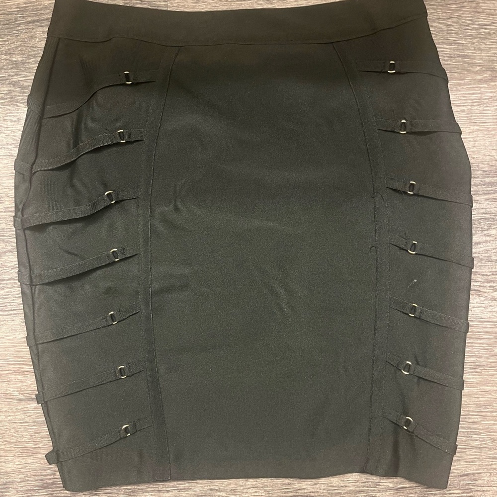 Tight black Wow Couture skirt